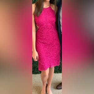 Laundry by Shelli Segal Size 2 Magenta Pink Cocktail Dress